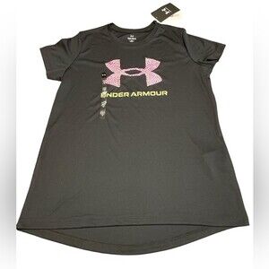 new under armour Girls YLG (14-16 athletic sports gym short sleeve shirt